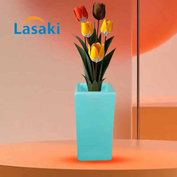 Tower_Big_Aqua_Ceramic_Flower_Vase_For_Living_Room,_Bedroom,_Dining_Table,_Home_Decoration,_Artificial_Flowers_(L_-_7_X_W_-_7_X_H_-_15_Cm)