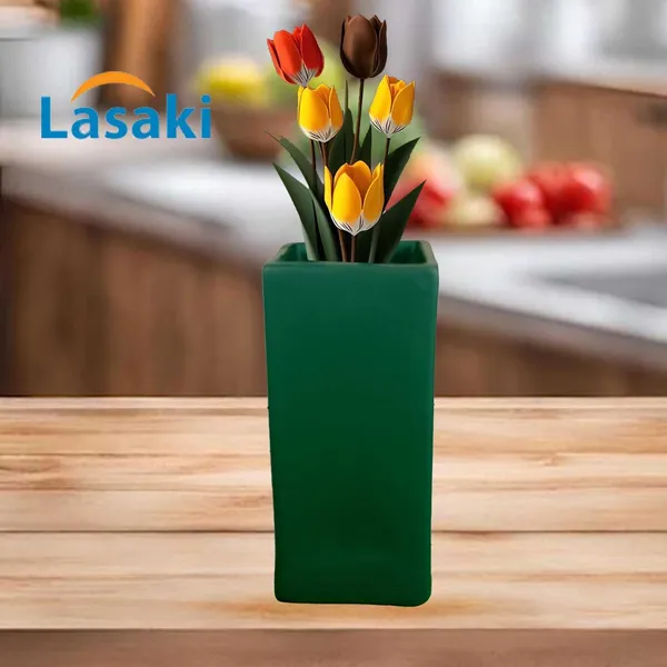 Tower_Big_Deep_Jungle_Ceramic_Flower_Vase_For_Living_Room,_Bedroom,_Dining_Table,_Home_Decoration,_Artificial_Flowers_(L_-_7_X_W_-_7_X_H_-_15_Cm)