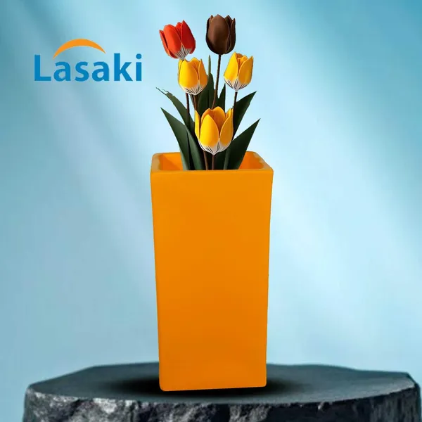 Tower_Big_Lily_Ceramic_Flower_Vase_For_Living_Room,_Bedroom,_Dining_Table,_Home_Decoration,_Artificial_Flowers_(L_-_7_X_W_-_7_X_H_-_15_Cm)