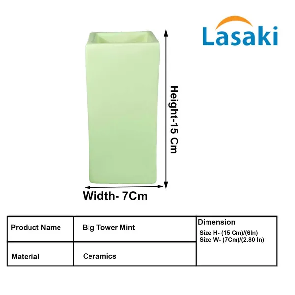 Tower_Big_Mint_Ceramic_Flower_Vase_For_Living_Room,_Bedroom,_Dining_Table,_Home_Decoration,_Artificial_Flowers_(L_-_7_X_W_-_7_X_H_-_15_Cm)