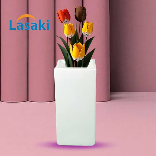 Tower_Big_White_Ceramic_Flower_Vase_For_Living_Room,_Bedroom,_Dining_Table,_Home_Decoration,_Artificial_Flowers_(L_-_7_X_W_-_7_X_H_-_15_Cm)