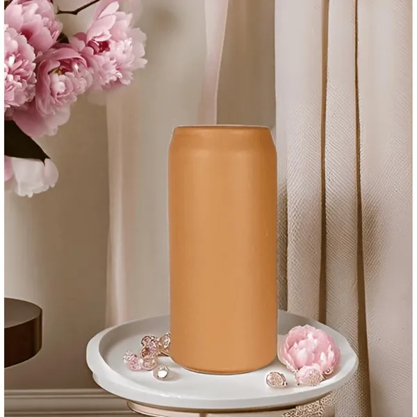 Small_Ginger_Ceramic_Flower_Vase_For_Living_Room,_Bedroom,_Dining_Table,_Home_Decoration,_Artificial_Flowers_(D-_6_X_H_-_13_Cm)