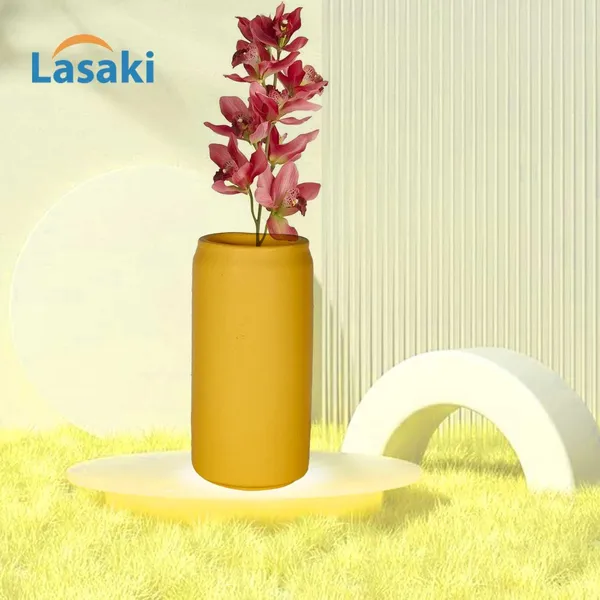 Big_Saffron_Ceramic_Flower_Vase_For_Living_Room,_Bedroom,_Dining_Table,_Home_Decoration,_Artificial_Flowers_(D-_7_X_H_-_15_Cm)
