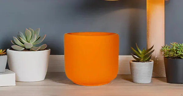 Orin_Small_Lily_Ceramic_Pots_For_Indoor_Plants,_Planters,Gamla,Outdoor,Balcony,Home,Round,Garden,_Office_Decor,Succulent(H_-_10_X_D_-_11.5_Cm)