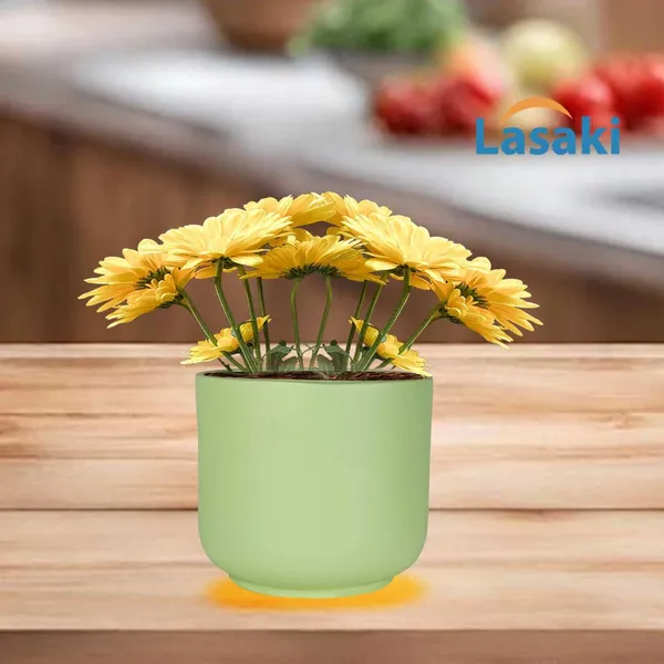 Orin_Small_Mint_Ceramic_Pots_For_Indoor_Plants,_Planters,Gamla,Outdoor,Balcony,Home,Round,Garden,_Office_Decor,Succulent(H_-_10_X_D_-_11.5_Cm)