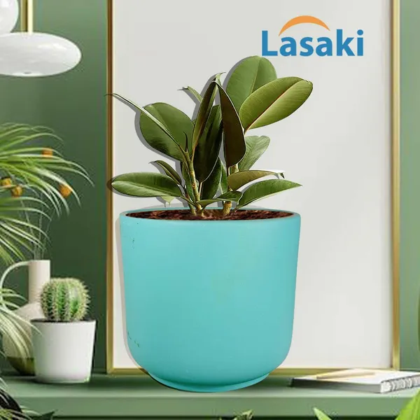 Orin_Big_Aqua_Ceramic_Pots_For_Indoor_Plants,_Planters,Gamla,Outdoor,Balcony,Home,Round,Garden,_Office_Decor,Succulent(H_-_11.5_X_D_-_13_Cm)