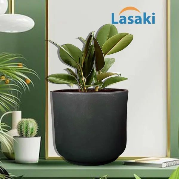 Orin_Big_Black_Ceramic_Pots_For_Indoor_Plants,_Planters,Gamla,Outdoor,Balcony,Home,Round,Garden,_Office_Decor,Succulent(H_-_11.5_X_D_-_13_Cm)