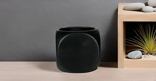 Aero_Black_Ceramic_Pots_For_Indoor_Plants,_Planters,Gamla,Outdoor,Balcony,Home,Round,Garden,_Office_Decor,Succulent(L-9_X_W_-_9_X_H_-_9_Cm)