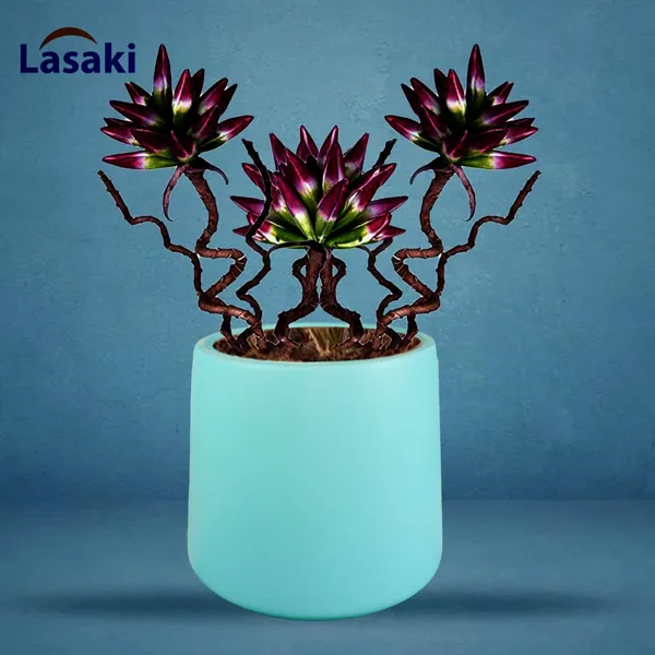 Clara_Aqua_Ceramic_Pots_For_Indoor_Plants,_Planters,Gamla,Outdoor,Balcony,Home,Round,Garden,_Office_Decor,Succulent(H_-_12.5_X_D_-_12.5_Cm)