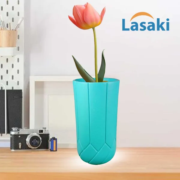 Vexa_Aqua_Ceramic_Flower_Vase_For_Living_Room,_Bedroom,_Dining_Table,_Home_Decoration,_Artificial_Flowers_(D-_10_X_H_-_20_Cm)