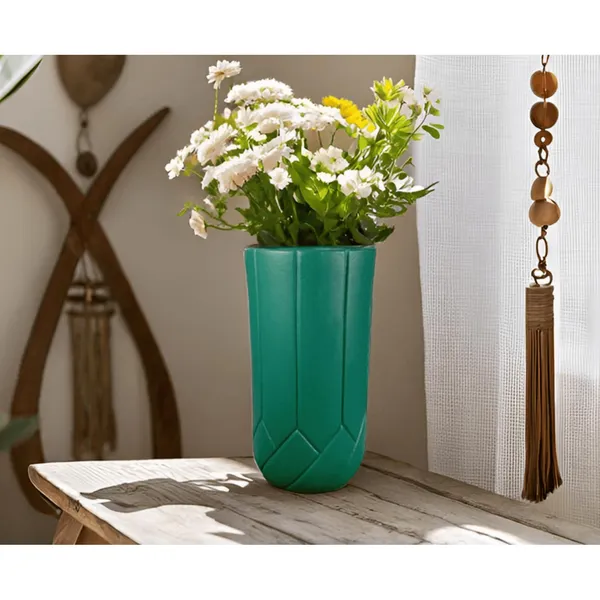 Vexa_Deep_Jungle_Ceramic_Flower_Vase_For_Living_Room,_Bedroom,_Dining_Table,_Home_Decoration,_Artificial_Flowers_(D-_10_X_H_-_20_Cm)