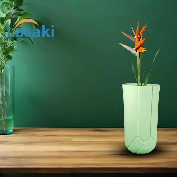 Vexa_Mint_Ceramic_Flower_Vase_For_Living_Room,_Bedroom,_Dining_Table,_Home_Decoration,_Artificial_Flowers_(D-_10_X_H_-_20_Cm)