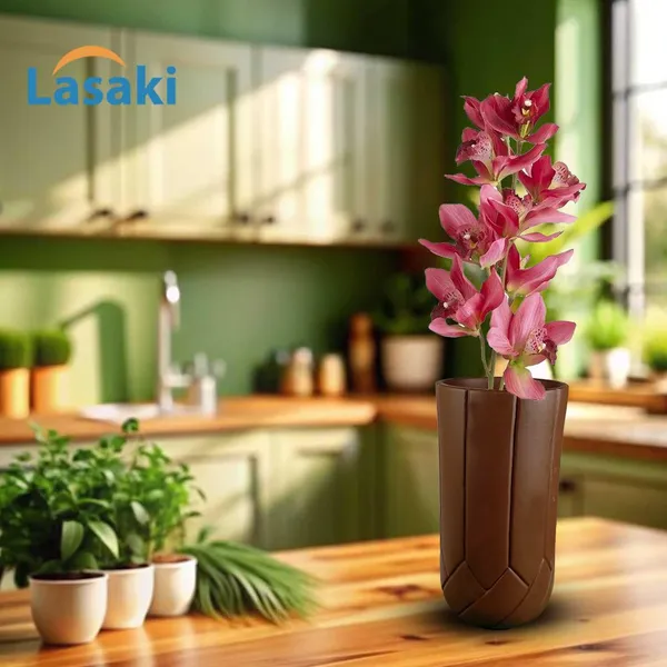 Vexa_Truffle_Ceramic_Flower_Vase_For_Living_Room,_Bedroom,_Dining_Table,_Home_Decoration,_Artificial_Flowers_(D-_10_X_H_-_20_Cm)