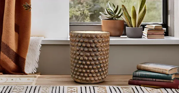 Bubble_Big_Antique_Ceramic_Pots_For_Indoor_Plants,_Planters,Gamla,Outdoor,Balcony,Home,Round,Garden,_Office_Decor,Succulent(H_-_15_X_D_-_13_Cm)
