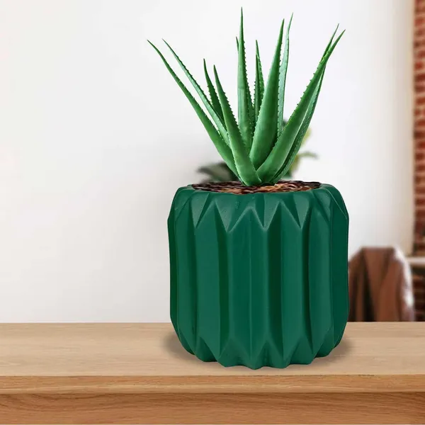 Kavira_Deep_Jungle_Ceramic_Pots_For_Indoor_Plants,_Planters,Gamla,Outdoor,Balcony,Home,Round,Garden,_Office_Decor,Succulent(H_-_11_X_D_-_12_Cm)