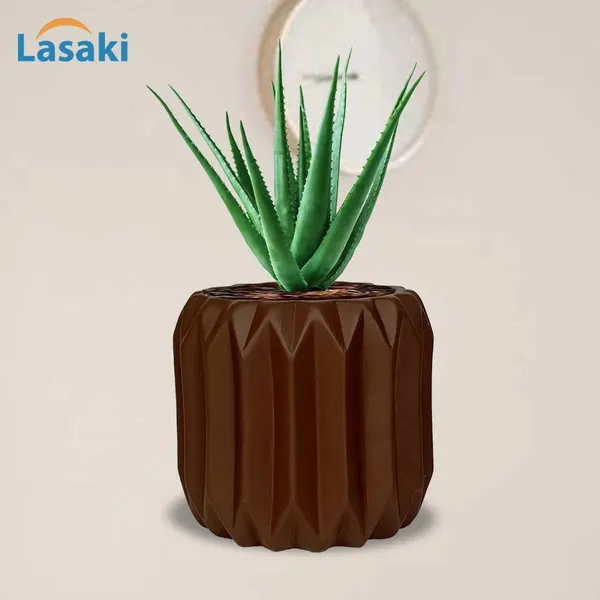 Kavira_Truffle_Ceramic_Pots_For_Indoor_Plants,_Planters,Gamla,Outdoor,Balcony,Home,Round,Garden,_Office_Decor,Succulent(H_-_11_X_D_-_12_Cm)