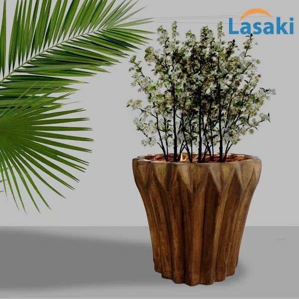 Flory_Antique_Ceramic_Pots_For_Indoor_Plants,_Planters,Gamla,Outdoor,Balcony,Home,Round,Garden,_Office_Decor,Succulent(H_-_14_X_D_-_15_Cm)