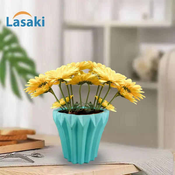 Flory_Aqua_Ceramic_Pots_For_Indoor_Plants,_Planters,Gamla,Outdoor,Balcony,Home,Round,Garden,_Office_Decor,Succulent(H_-_14_X_D_-_15_Cm)