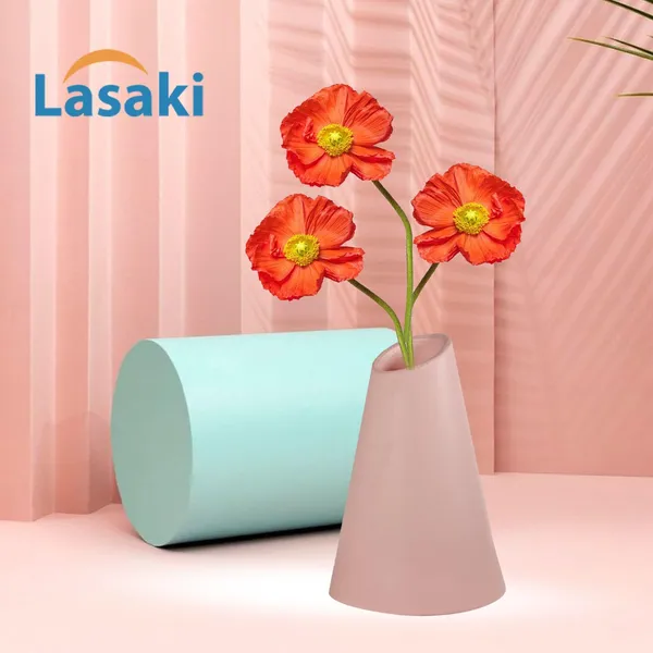 Voltra_Pink_Ceramic_Flower_Vase_For_Living_Room,_Bedroom,_Dining_Table,_Home_Decoration,_Artificial_Flowers_(D-_11_X_H_-_16.5_Cm)