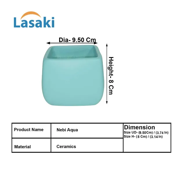 Nebi_Aqua_Ceramic_Pots_For_Indoor_Plants,_Planters,Gamla,Outdoor,Balcony,Home,Round,Garden,_Office_Decor,Succulent(L_-_9.5_X_W_-_9.5_X_H_-_8_Cm)
