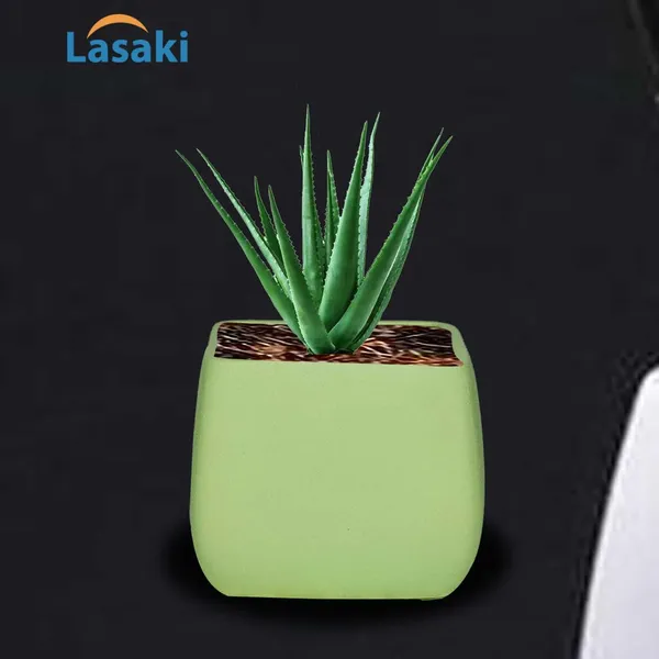 Nebi_Mint_Ceramic_Pots_For_Indoor_Plants,_Planters,Gamla,Outdoor,Balcony,Home,Round,Garden,_Office_Decor,Succulent(L_-_9.5_X_W_-_9.5_X_H_-_8_Cm)