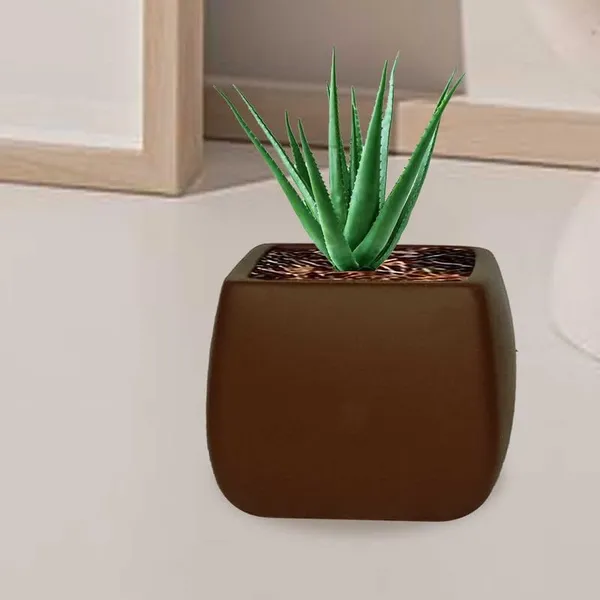 Nebi_Truffle_Ceramic_Pots_For_Indoor_Plants,_Planters,Gamla,Outdoor,Balcony,Home,Round,Garden,_Office_Decor,Succulent(L_-_9.5_X_W_-_9.5_X_H_-_8_Cm)