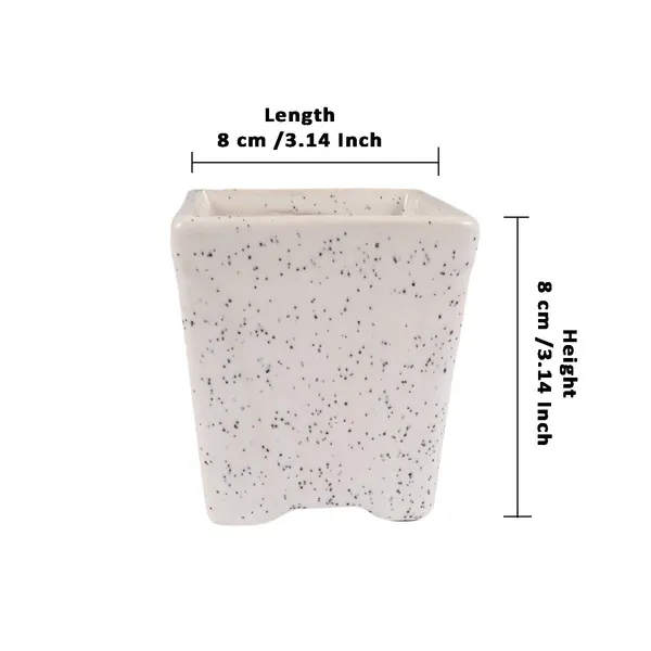 Mini_Pot_Ceramic_Square_Pots_Set_Of_4_For_Indoor_Plants,Planters,Flower_Pots,Gamla_For_Indoor,Outdoor,Succulent_Pot(Color:White)