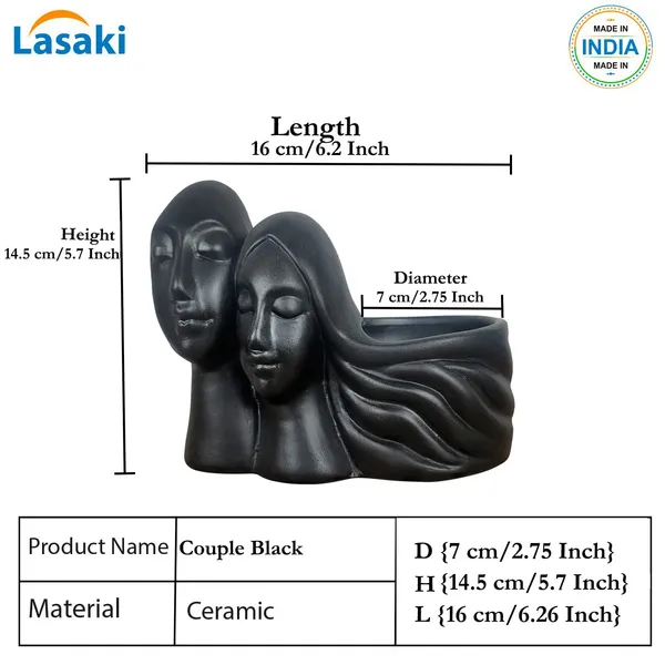 Couple_Black_Ceramic_Pots_For_Indoor_Plants,_Planters,_Flower,_Pots,_Gamla,_Outdoor,_Balcony,_Home,_Garden,_Office_Decor,_Succulent_Pot(L_-_16_X_W_-_10_X_H_-_14.5_Cm)