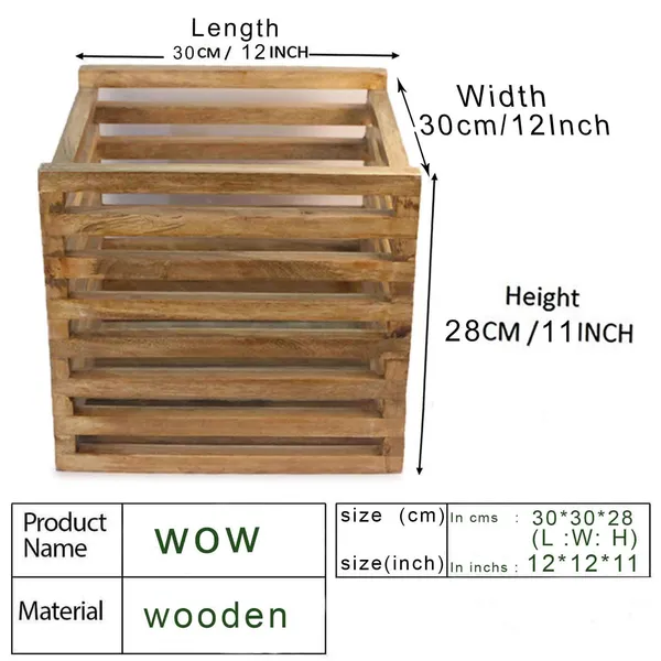 Wooden_Plant_Stand_Flower_Pots_-_Holds_Up_To_Dia_14_Cm_For_Indoor_Outdoor_Balcony_House_Garden_Patio_Holders_For_Pots_&_Plants_(20.5_Cm_X_20.5_X_18_Cm)_(Wow_8_Inch_Set_Of_2)