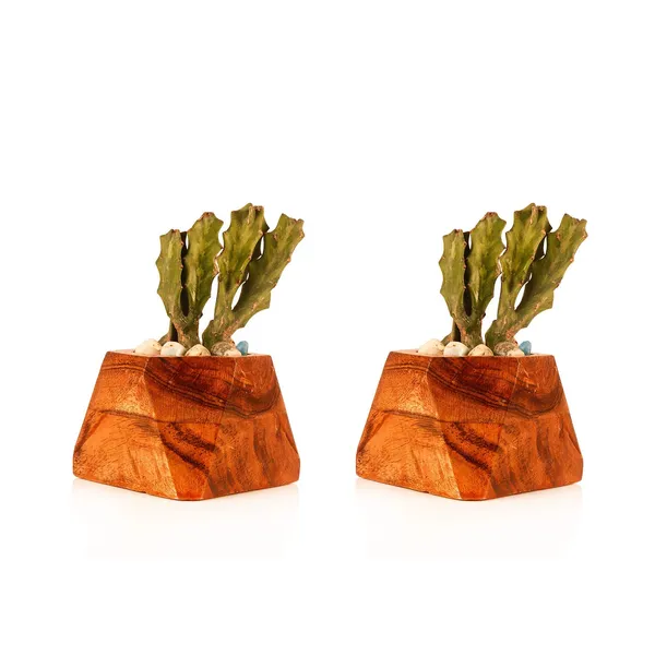 Diamond_Wooden_Set_Of_Two_Pots_For_Indoor_Plants,Planters,Flower_Pots,Gamla_For_Indoor,Outdoor,Succulent_Pot