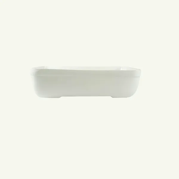Rectangle_Ceramic_Pots_For_Indoor_Plants_Planters_Flower_Pots_Gamla_Outdoor_Succulent_Pot.(Color:_White)(L:_26_Cm,_W:_19_Cm,_H:_7_Cm)(Rec002)