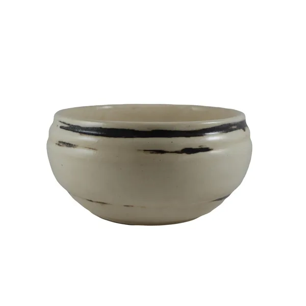 Bowl_Small_Ceramic_Pots_For_Indoor_Plants,Planters,Flower_Pots,Gamla_For_Indoor,Outdoor,Balcony,Home,Garden,Office_Decor,Succulent_Pot_(Color:Ivory)(D:14.5_Cm,_H:7.2