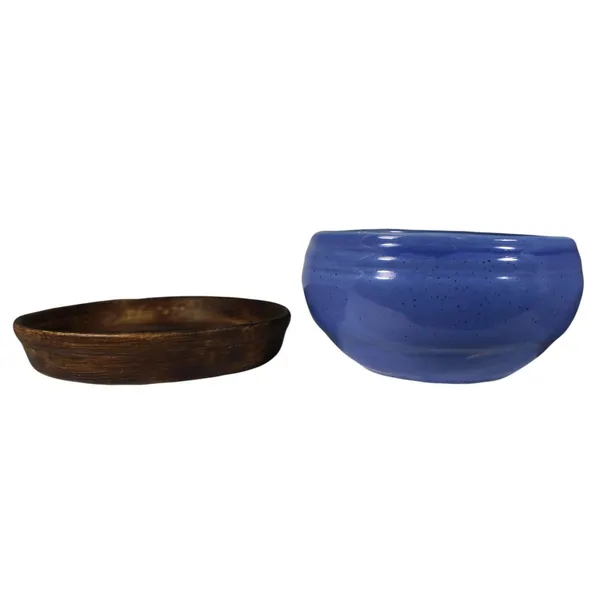 Bowl_With_Tray_Plate_Ceramic_Pots_For_Indoor_Plants,Planters,Flower_Pots,Gamla,Outdoor,Balcony,Home,Garden,Office_Decor,Succulent_Pot_(D:13_Cm,_H:7_Cm)_Cir001