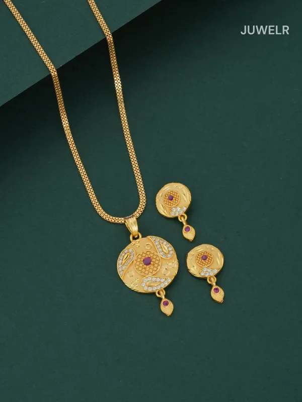 American_Diamond_Necklace_Set_with_Price_|_Very_Rare_&_Unique_Design_(1_Set)