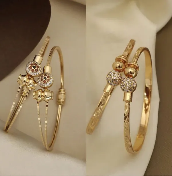 Best_Free_Size_Bracelet_|_Trendy_Gold_Plated_Combo