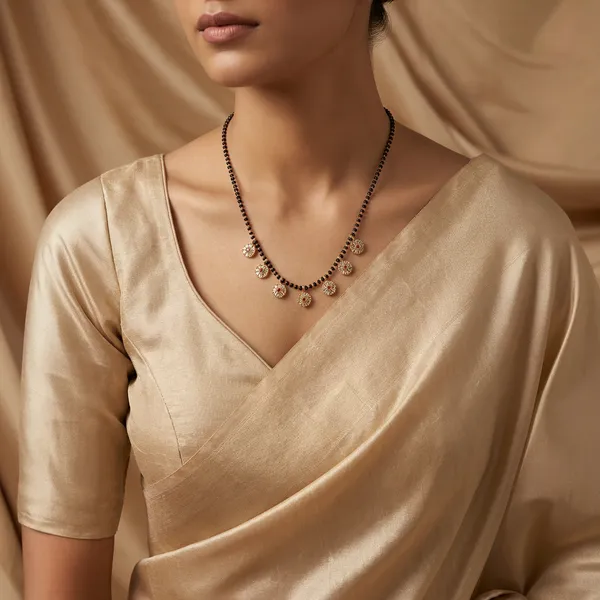 Classic_Bloom_Black_Bead_Necklace_With_AD_Stone