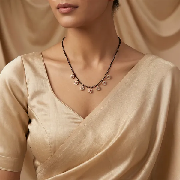 Classic_Bloom_Black_Bead_Necklace_With_AD_Stone