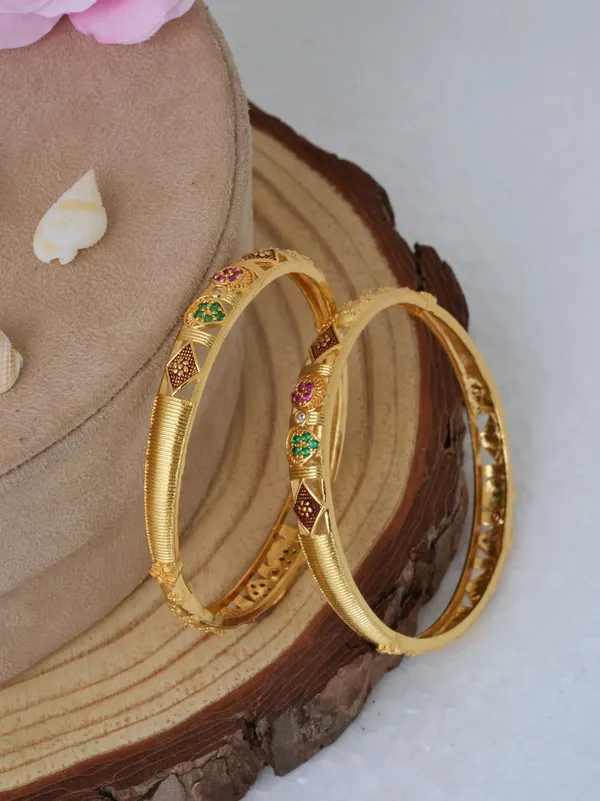Fancy_Gold_Plated_Bangles_|_Trendy_&_Dazzling_Bangles_for_Women