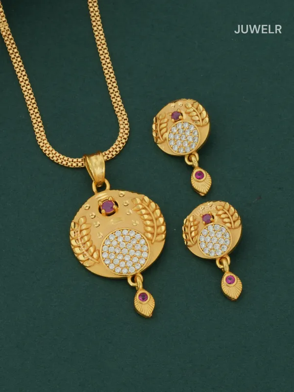 Gold_Pendant_Set_Designs_for_Women_&_Girls_|_Winning_Traditional-Trendy_Pendant_(1_Set)