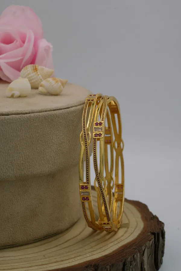 Classic_Simple_Daily_Wear_Gold_Plated_Bangles_|_Elegant_&_Durable