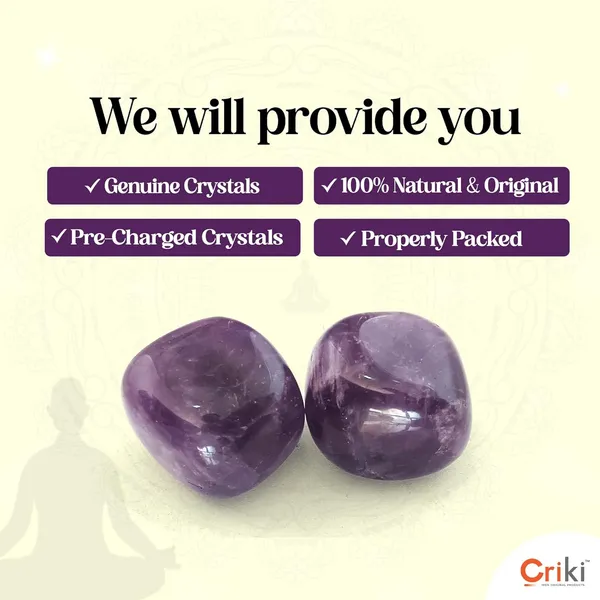 _Amethyst_Tumble_Stone_-_Original_Certified_Amethyst_Crystal_Stone_Purple_Tumble_For_Peace,_Prosperity,_Clear_Thinking,_Relaxation,_Spiritual_Awareness_And_Chakra_Healing_-_2_Piece