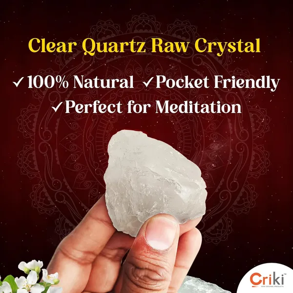 Original_Clear_Quartz_Raw_Crystal_-_White_Stones_For_Vastu,_Mental_Clarity,_Crown_Chakra,_Reiki_Healing,_Manifestation,_And_Meditation_-_2_Piece