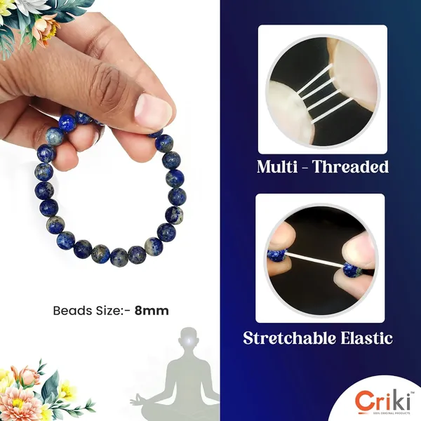 Lapis_Lazuli_Bracelet_-_Original_Blue_Crystal_Bracelet_With_Lab_Certificate_For_Throat_Chakra,_Better_Communication,_Good_Luck_And_Reiki_Healing_-_8_Mm_Beads