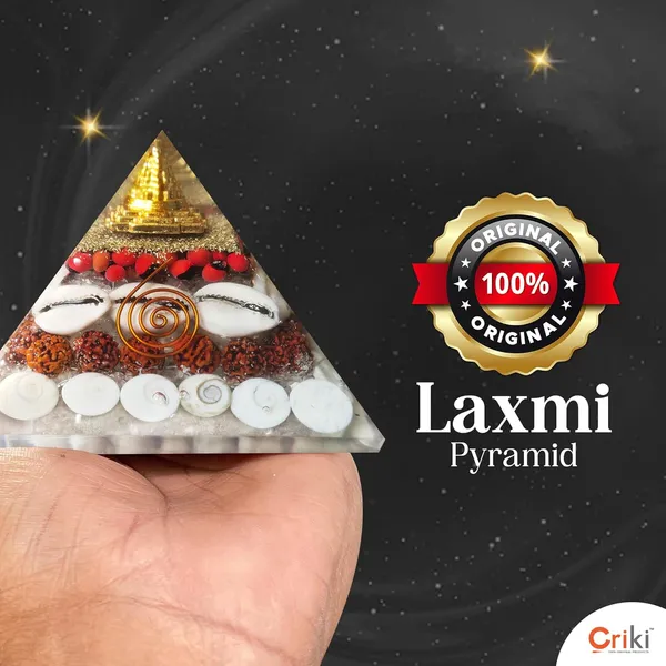_Laxmi_Pyramid_-_Certified_Original_Laxmi_Orgonite_Pyramid_With_Shri_Yantra,_Gomti_Chakra,_Rudraksha_Beads,_White_Kauri,_And_Ratti_Seeds_For_Money,_Prosperity,_And_Spiritual_Connection