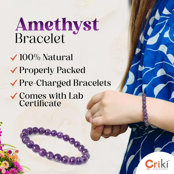 Original_Certified_Amethyst_Bracelet_Energised_Purple_Beads_Bracelet,_Healing_Crystal_Bracelet_For_Anxiety,_Stress,_Mental_Peace_And_Meditation_-_8Mm_Beads