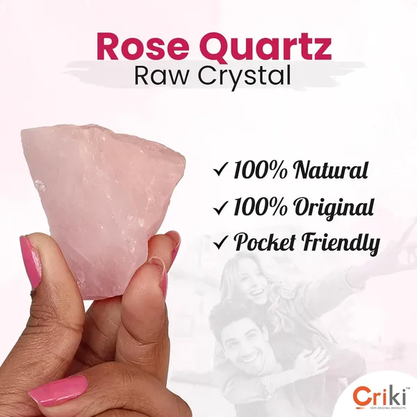 _Original_Rose_Quartz_Raw_Crystal_Healing_Rough_Stone_For_Love,_Relationship,_Manifestation,_Meditation,_Positivity,_Happiness_And_Reiki_Healing_-_2_Piece
