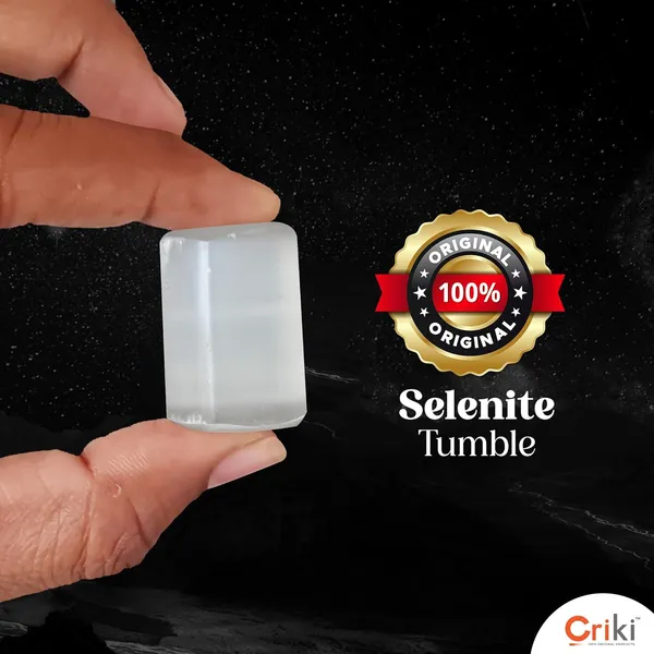 _Selenite_Tumble_-_Certified_Tumble_Stone_For_Peace,_Positivity,_Focus,_Concentration,_Positive_Energies,_Creative_Skills,_Mental_Stability,_And_Crown_Chakra_Healing
