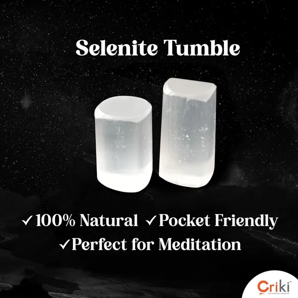 _Selenite_Tumble_-_Certified_Tumble_Stone_For_Peace,_Positivity,_Focus,_Concentration,_Positive_Energies,_Creative_Skills,_Mental_Stability,_And_Crown_Chakra_Healing