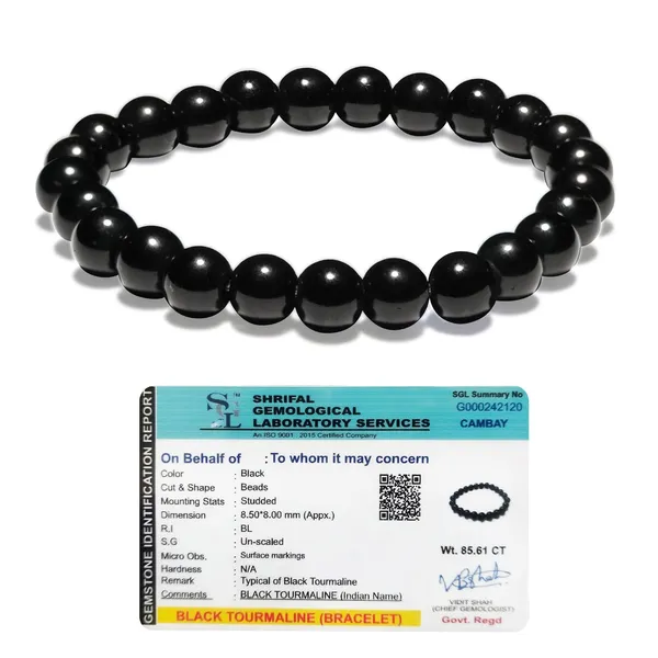 Original_Black_Tourmaline_Crystal_Bracelet_With_Lab_Certificate_-_Energised_Black_Stone_Bracelet_For_Protection_Healing,_Evil_Eye,_&_Nazar_-_8Mm_Beads