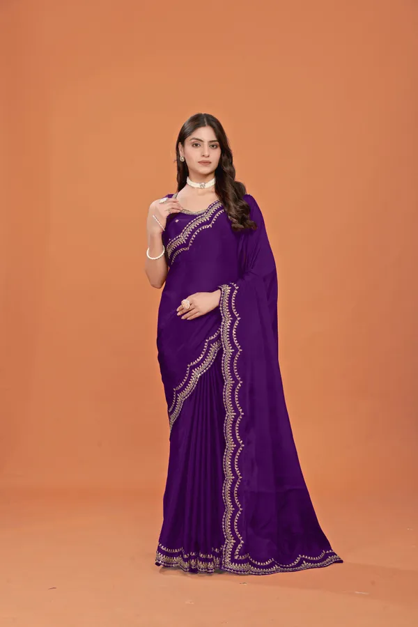 Purple_Crepe_Silk_Embroidered_Saree_With_Unstitched_Blouse_Piece